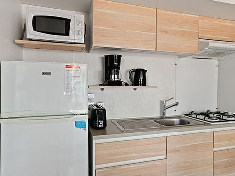 MOBILHOME 4 personnes - Comfort XL | 2 Ch. | 4 Pers. | Terrasse surélevée | TV