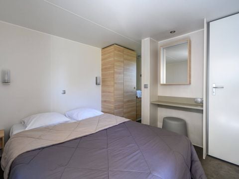 MOBILHOME 6 personnes - Mobil-home | Comfort | 3 Ch. | 6 Pers. | Terrasse couverte | 1 SDB | Clim. | TV