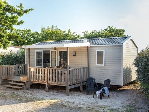 MOBILHOME 4 personnes - Mobil-home | Ultimate | 2 Ch. | 4 Pers. | Terrasse couverte | 1 SDB | Clim. | TV