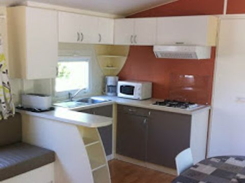 Mobilhome 4 personnes - 30m² N°50 - 2 chambres - Samedi au Samedi