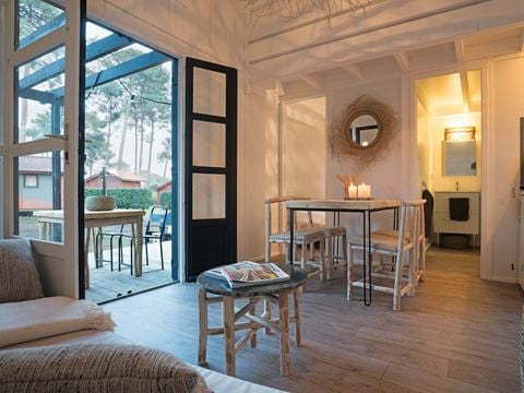 BUNGALOW 4 personnes - Cabane CONFORT | 2 chambres - Côté Village