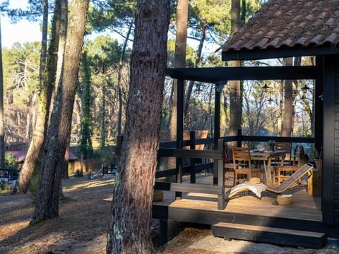 BUNGALOW 4 personnes - Cabane SIGNATURE | 2 chambres - Côté Pinède