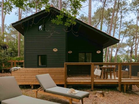 BUNGALOW 4 personnes - Cabane SIGNATURE | 2 chambres - Côté Lac