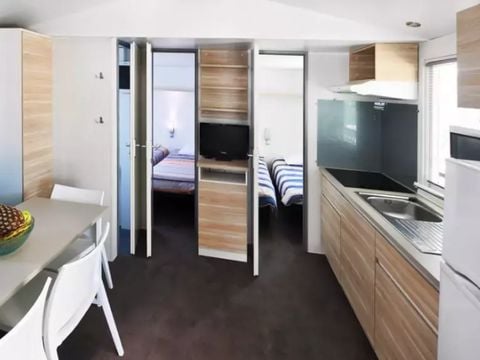 MOBILHOME 6 personnes - Mobil-Home 4 Pièces 6 Personnes Climatisé + TV
