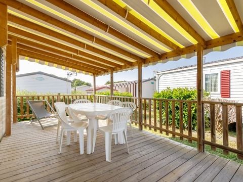 MOBILHOME 6 personnes - MH "Cosy" 3ch 3-7 ans 1/6 Pers.