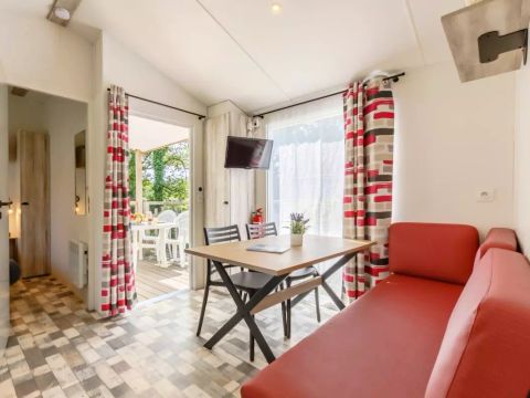 MOBILHOME 4 personnes - Cosy 3 Pièces 4 Personnes + TV
