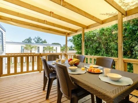 MOBILHOME 6 personnes - Prestige - 3 chambres - TV - LV