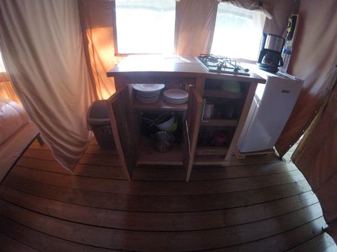 TENTE 5 personnes - SAFARI LODGE L 2 ch sans sanitaires