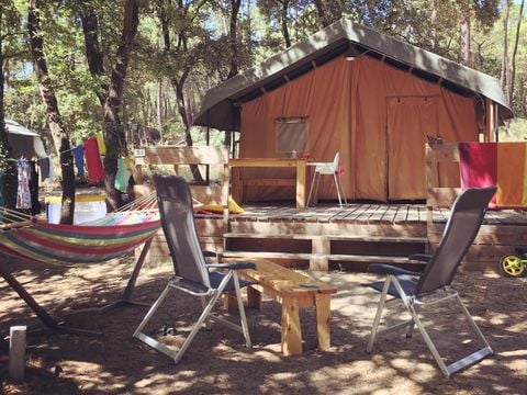 TENTE 5 personnes - SAFARI LODGE L 2 ch sans sanitaires