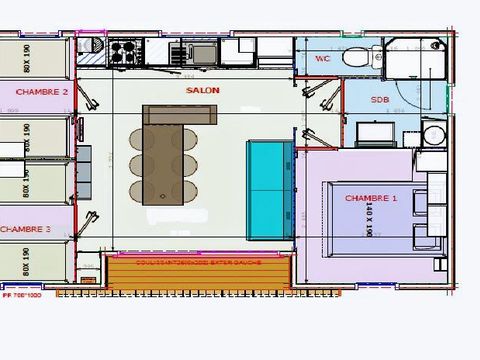 CHALET 6 personnes - 3 chambres + climatisation