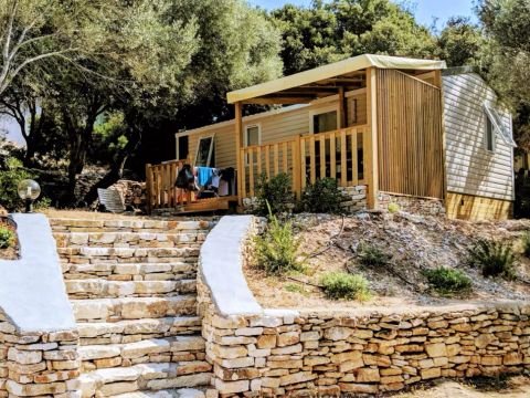 MOBILHOME 6 personnes - 4 Pièces 6 Personnes Climatisé