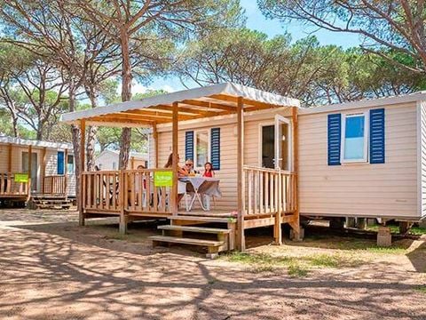 MOBILHOME 4 personnes - Mobil-home | Comfort | 2 Ch. | 4 Pers. | Terrasse surélevée | Clim.