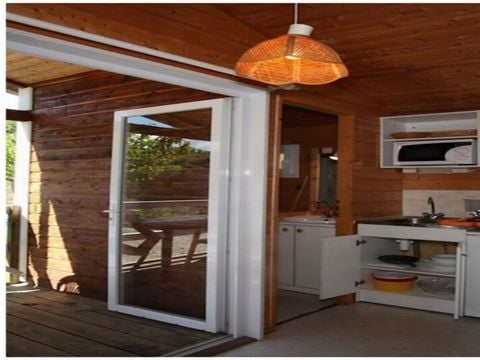 CHALET 4 personnes - Chalet éco 1 Chambre 4 Personnes Samedi