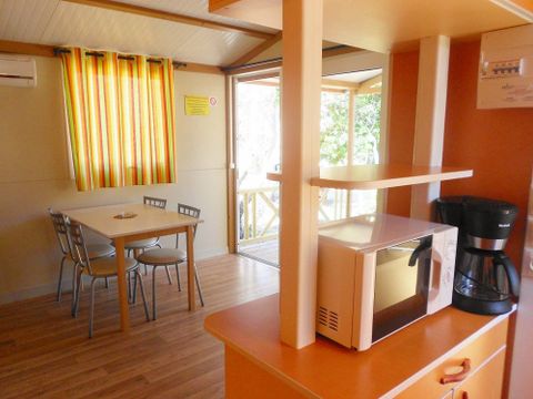CHALET 5 personnes - 2 chambres climatisé 