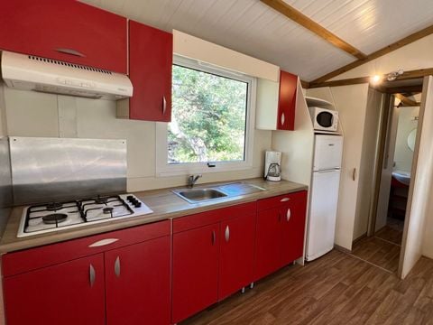 Chalet 6 personnes - Chalet bois 3 chambres Climatisé - Dimanche