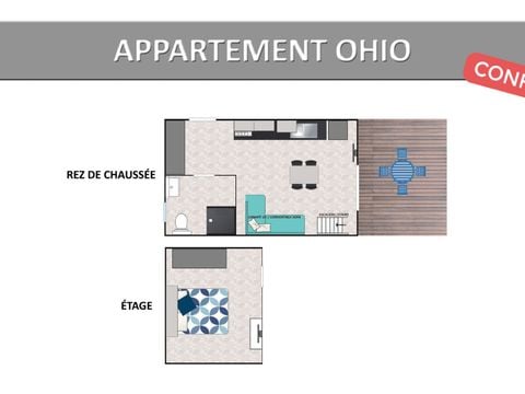 APPARTEMENT 2 personnes - APPARTEMENT OHIO CONFORT