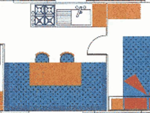 MOBILHOME 2 personnes - OFFRE 1 semaine