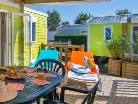 MOBILHOME 4 personnes - DUO PREMIUM JACUZZI