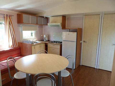 MOBILHOME 6 personnes - Mobil-Home Confort Sun Roller -35m² (3ch) - terrasse semi-couverte - clim 2/6 pers