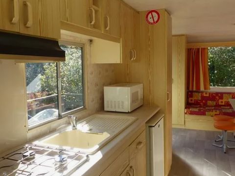 Mobilhome 4 personnes - 28 m² avec Jardin