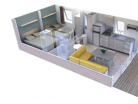 MOBILHOME 4 personnes - Confort Neuf