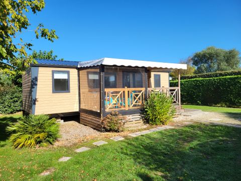 MOBILHOME 6 personnes - Grand confort 3Ch 40m2 avec terrasse couverte et semi fermée