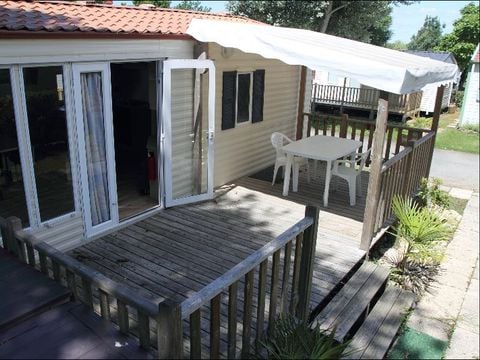 MOBILHOME 7 personnes - Eco (3 chambres) arrivée Mercredi 6/7 pers.