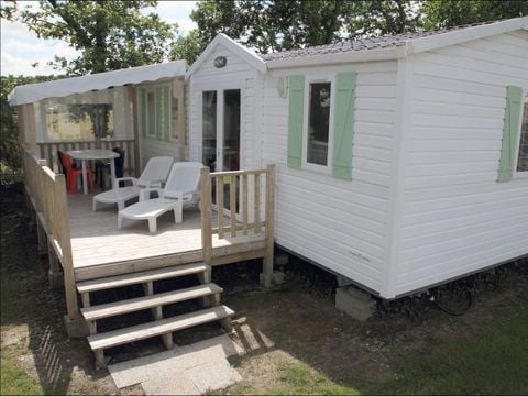 MOBILHOME 7 personnes - Eco (3 chambres) arrivée Mercredi 6/7 pers.