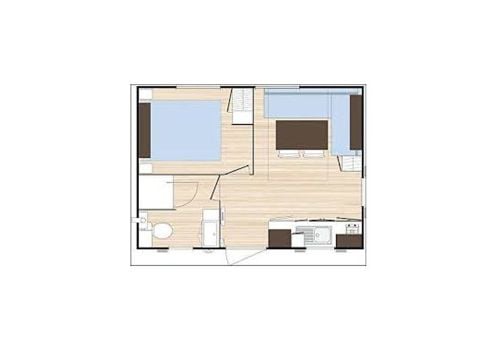 MOBILHOME 3 personnes - EXCELLENCE