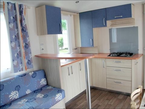 MOBILHOME 7 personnes - Economique   banquette non dépliable