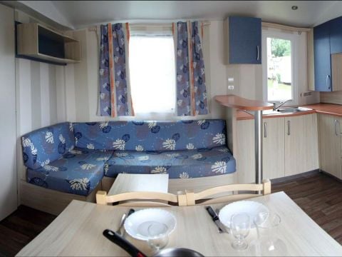 MOBILHOME 7 personnes - ECONOMIQUE.