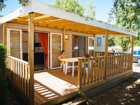 MOBILHOME 6 personnes - Mobil-home Caraïbes climatisé 2 chambres
