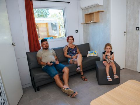 MOBILHOME 6 personnes - Mobil-home Caraïbes climatisé 2 chambres
