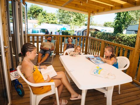 MOBILHOME 6 personnes - Mobil-home Caraïbes climatisé 2 chambres