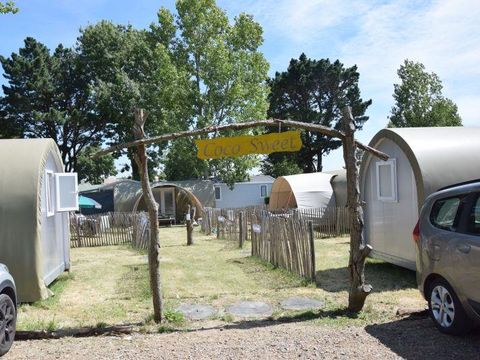 MOBILHOME 4 personnes - C- Tente Lodge Coco 2 chambres 16m²