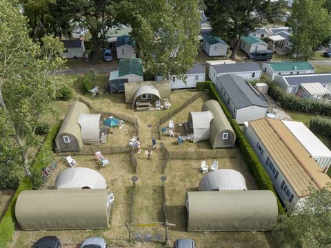 MOBILHOME 4 personnes - C- Tente Lodge Coco 2 chambres 16m²