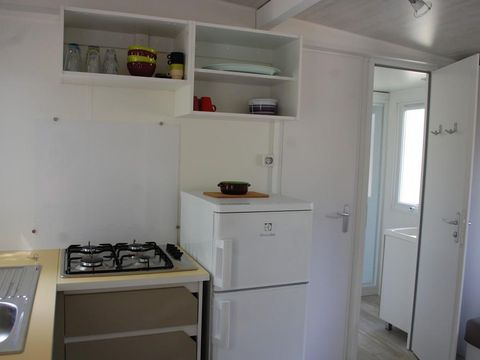 MOBILHOME 4 personnes - Mobil home 25m² + terrasse option climatisation 4 pers