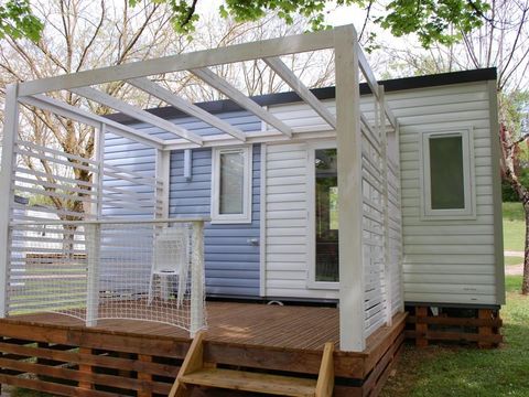 MOBILHOME 4 personnes - Mobil home 25m² + terrasse option climatisation 4 pers