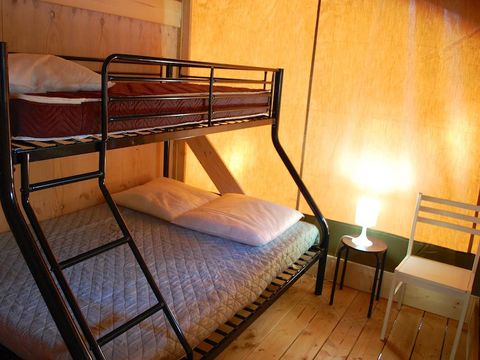 BUNGALOW TOILÉ 5 personnes - Lodge Safari 45m² 5 pers