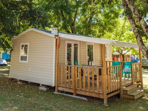 MOBILHOME 4 personnes - Mobil home 26m2 + terrasse couverte. 4 pers