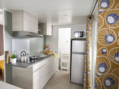 MOBILHOME 6 personnes - Mobil-home | Premium Exclusive | 3 Ch. | 6 Pers. | Terrasse Lounge | Clim. | TV
