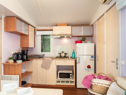 MOBILHOME 6 personnes - Classic | 2 Ch. | 4/6 Pers. | Petite Terrasse