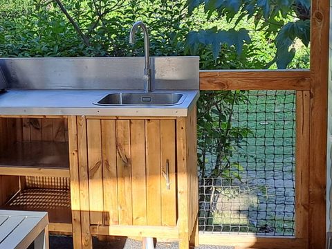 MOBILHOME 6 personnes - Premium Exclusive | 3 Ch. | 6 Pers. | Terrasse Lounge | Cuisine extérieure