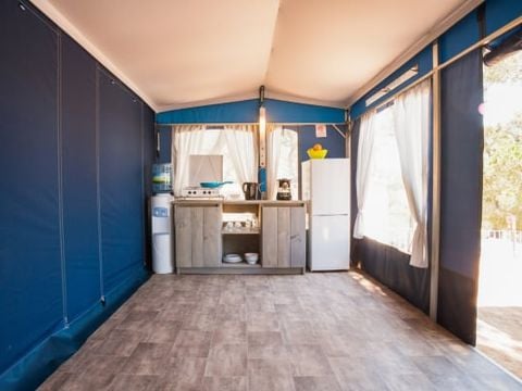 TENTE TOILE ET BOIS 5 personnes - Super Lodge Tent  Cala Gogo (sans sanitaires) Par Lietsyle Holidays 