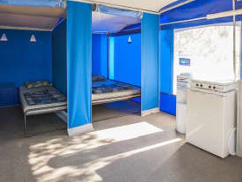 TENTE TOILE ET BOIS 5 personnes - Super Lodge Tent  Cala Gogo (sans sanitaires) Par Lietsyle Holidays 