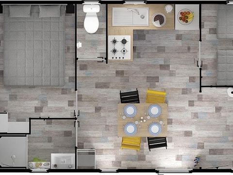 MOBILHOME 4 personnes - Bahia Duo - CLIM