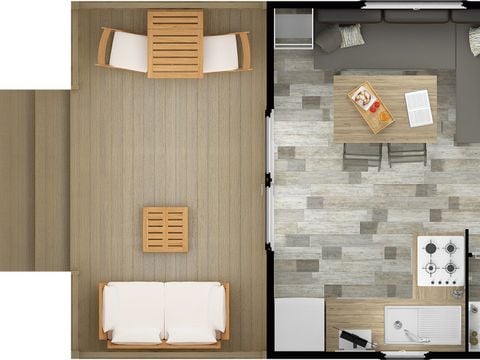 MOBILHOME 5 personnes - Panama - CLIM