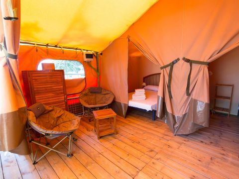 Tente en toile et en bois 5 personnes - KENYA