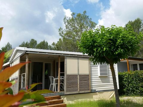 MOBILHOME 2 personnes - CABANE 1 chambre climatisé