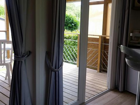 MOBILHOME 2 personnes - Mobilhome CABANE - 1 chambre Climatisé 2 pers